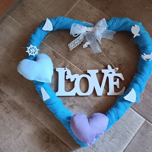 Decorative heart handmade