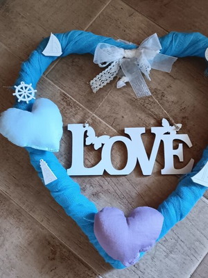 Decorative heart handmade