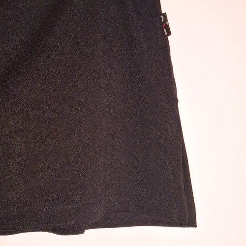 Black skirt shorts like new made of thick fabric