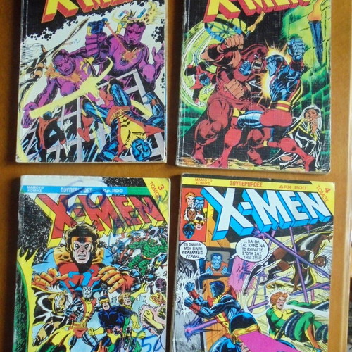 X-Men comics used, volumes 1 2 3 4 Mamouth Komiks