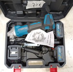 Angle grinder with 2 batteries new
