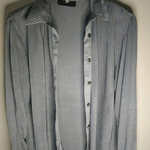 Padded jacket used, gray, size XXL