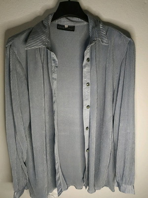 Padded jacket used, gray, size XXL