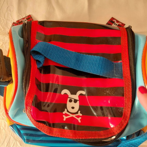Imaginarium Kidengarden Gefden Foodbag like new, pirate design, 2 levels