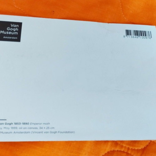 Van Gogh Museum original postcard like new