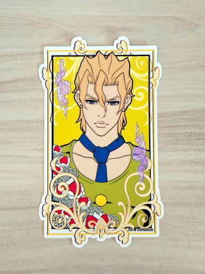 JoJo's Bizarre Adventure Pannacotta Fugo handmade sticker