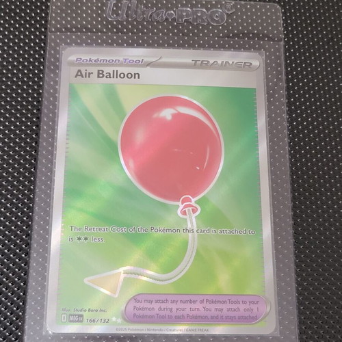 Air Balloon MEG 166 Pokémon card like new