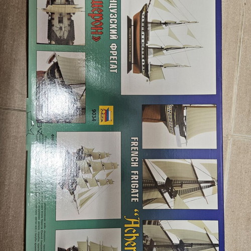 French Frigate Acheron Assembly Kit new with accessories