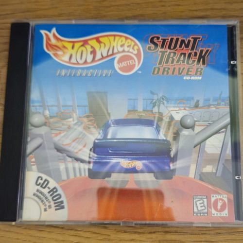 Hot Wheels Stunt Track Driver PC game 1998, complete in box