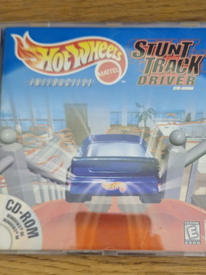 Hot Wheels Stunt Track Driver PC game 1998, complete in box