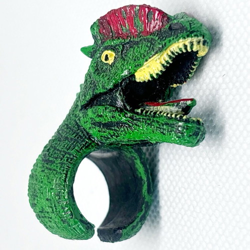 Dino ring figures like new, finger puppet dinosaurs