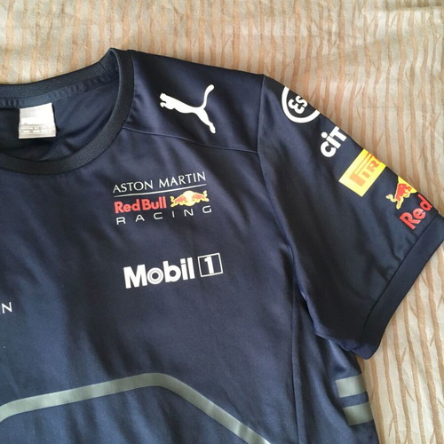 Puma Red Bull Racing Shirt Men M used, Aston Martin Formula 1 Jersey