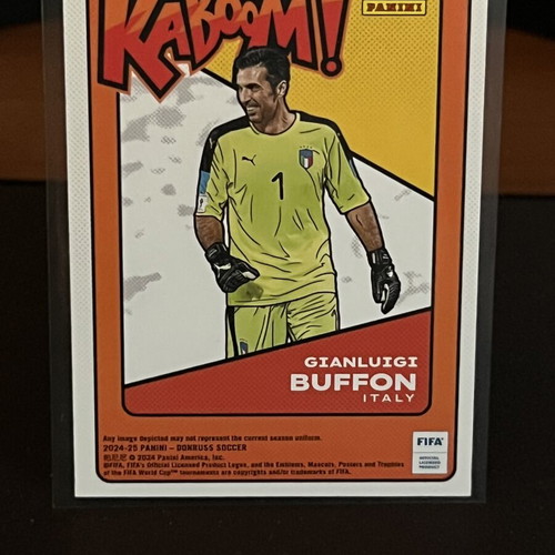 Panini Buffon Kaboom collectible card new
