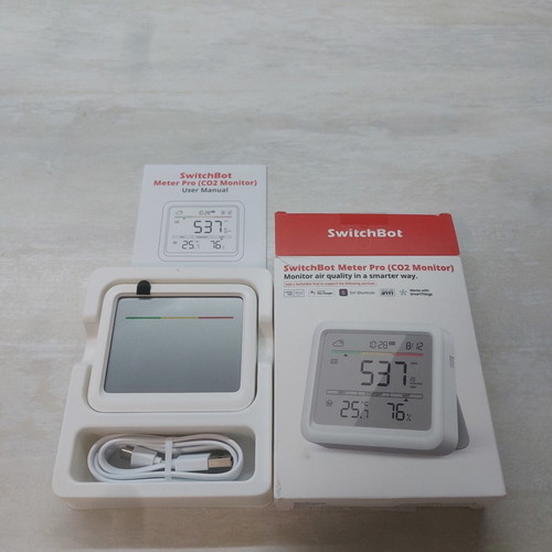 SwitchBot Meter Pro CO2 Monitor 5-in-1 new, full set