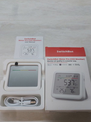 SwitchBot Meter Pro CO2 Monitor 5-in-1 new, full set
