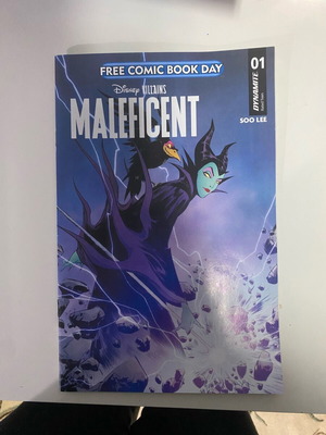 Disney Villains Maleficent comic book like new