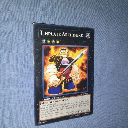 Tinplate Archduke κάρτα Yu-Gi-Oh! καινούργιο