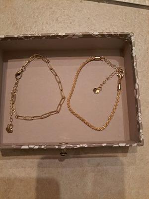 Shein gold chain bracelets new