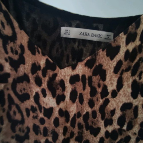 Zara lingerie-style double strap small top used