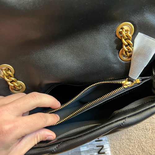 Pinko shoulder bag new, large size, black