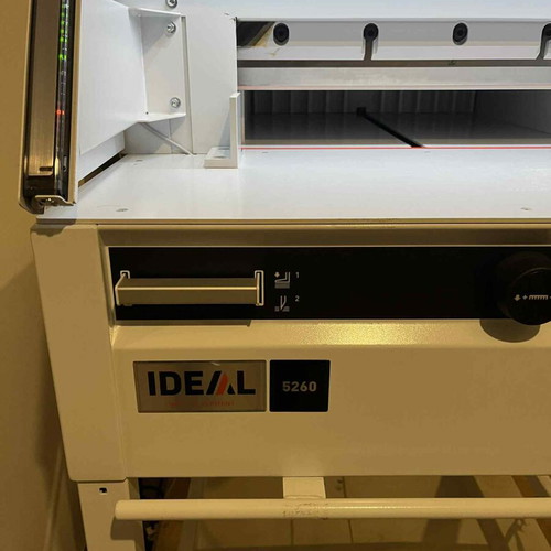 Ideal 5260 Electric Professional Guillotine Cutter like new