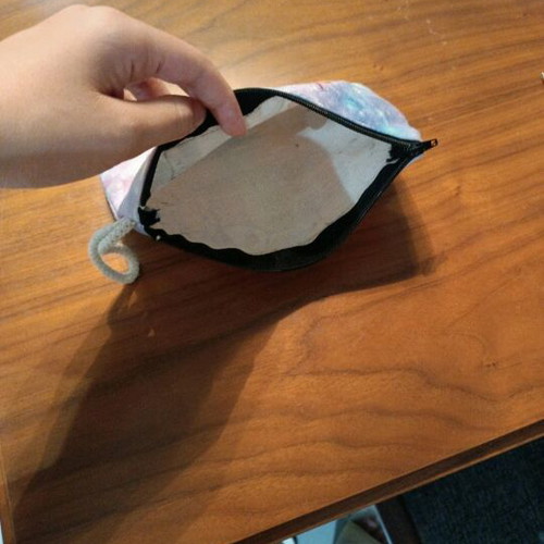 Pencil case with one pocket like new