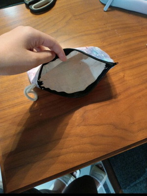 Pencil case with one pocket like new