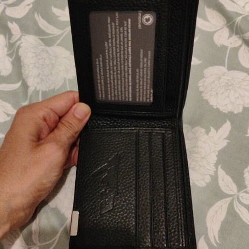 Emanuel Ungaro men's wallet black new