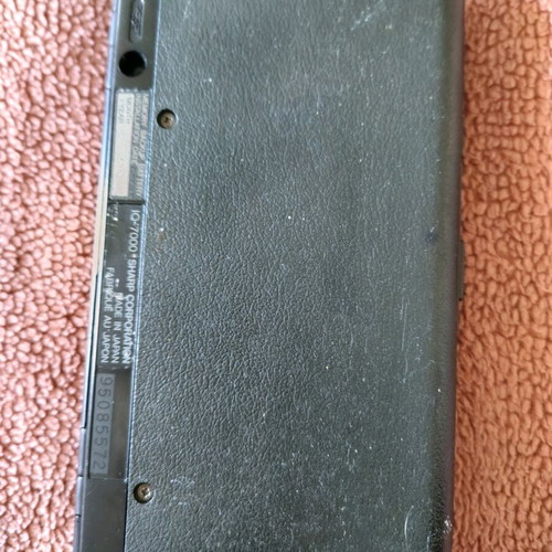 Sharp IQ-7000 electronic organizer used, unknown working condition
