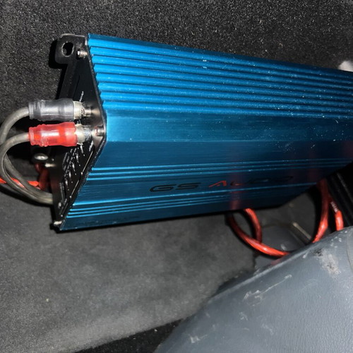 Subwoofer 12 inch 1500W RMS like new with GS Audio amplifier