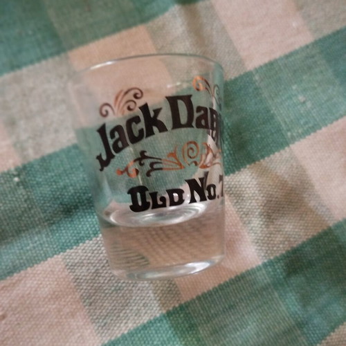Jack Daniels shot glass