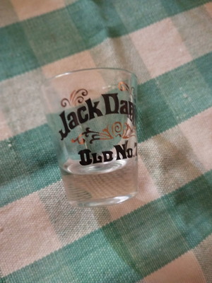 Jack Daniels shot glass