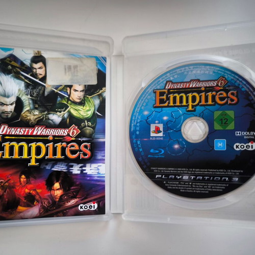 Dynasty Warriors 6 Empires PS3 game like new