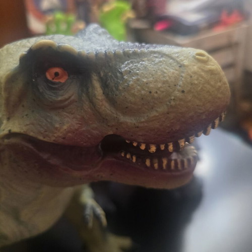T-Rex and Gorilla figures like new