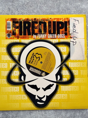 Funky Green Dogs Fired Up! 12'' double Maxi Single US 1996 used