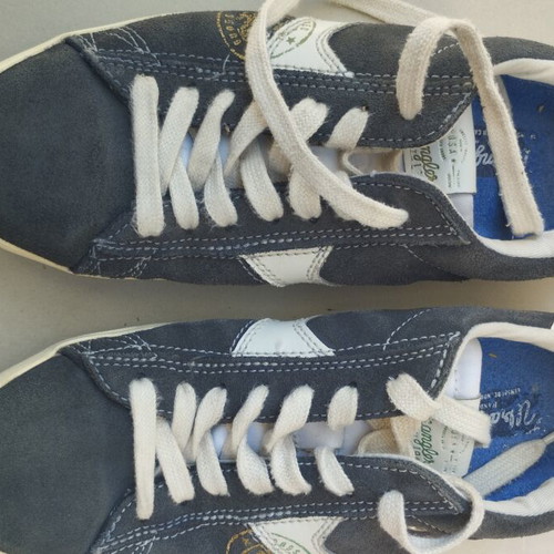 Wrangler unisex suede sneakers size 40 used, blue