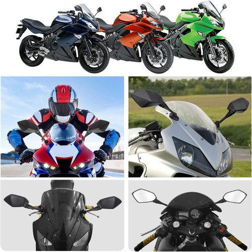 Honda CBR motorcycle mirrors 360-degree adjustable