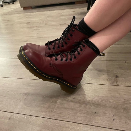 Dr Martens 1460 cherry red boots size 38 new