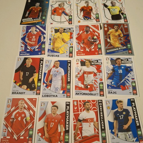 Euro 2024 Lidl cards new without 4 legend