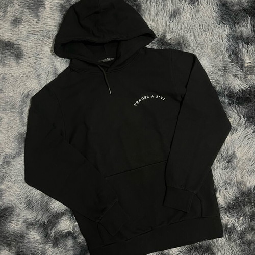 Trapstar Ironagate Arch Hoodie new, black and blue, size Medium
