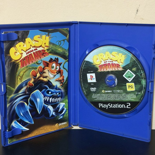 Crash of the Titans PS2 game, good condition