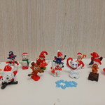 Kinder Surprise Joy Christmas figures used, set