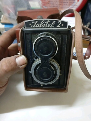 Φωτογραφική μηχανή Lubitel 2 μεταχειρισμένη με θήκη