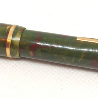 Fountain pen with gold details used, American made, 1950-60