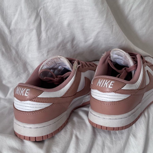 Nike Dunk size 41 used, original, white and pink