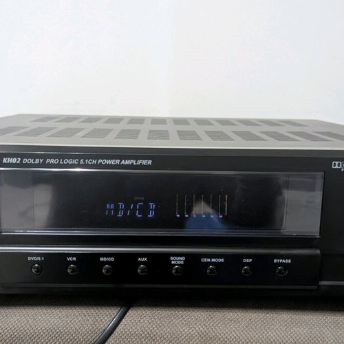 Bench KH02 Dolby Pro Logic 5.1 amplifier used, vintage