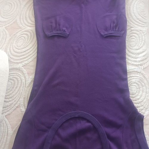 La Palma purple mako dress one size like new