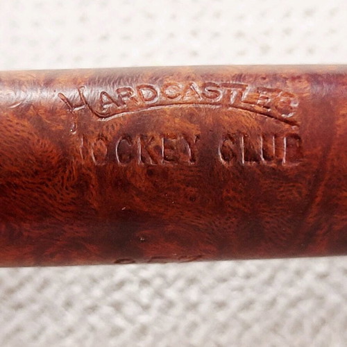 Vintage Hardcastle’s Rocket Club briar pipe used with box and pouch