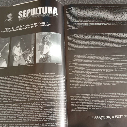 Maximum Rock pack of 2 issues like new, Romanian
