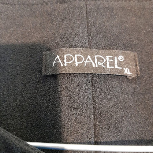 Apparel dress XL used, black with elasticity